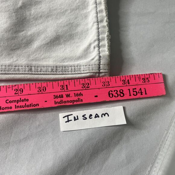 NWT VERVET Distressed Grunge Ripped Jeans Light Wash Denim Straight Leg Size 31 - Picture 12 of 12